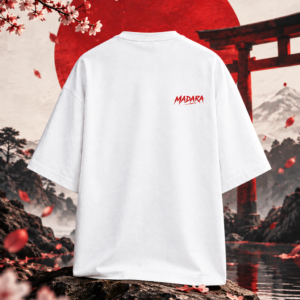 Crimson Crest Oversized Graphic T-Shirt